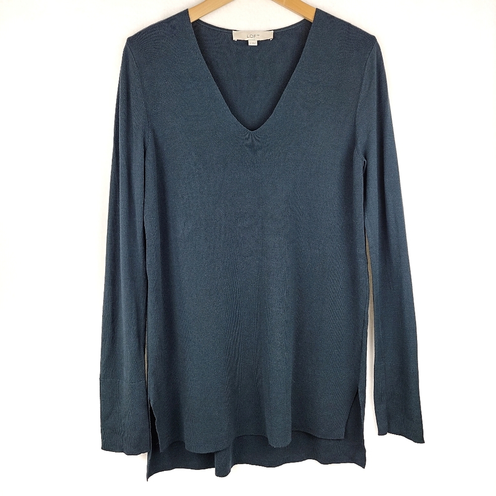 LOFT Vnk Neck Hi/Low Tunic